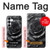 S3969 Black Rose Hard Brush Stroke Hülle Schutzhülle Taschen für Samsung Galaxy S25 FE