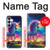 S3977 Colorful Unicorn Hülle Schutzhülle Taschen für Samsung Galaxy S25 FE