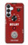 S4011 Red Guitar Analog Delay Graphic Hülle Schutzhülle Taschen für Samsung Galaxy S25 FE