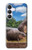 S4031 Baby Hippo Hippopotamus Family Hülle Schutzhülle Taschen für Samsung Galaxy S25 FE, S26 FE