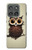 S0360 Coffee Owl Hülle Schutzhülle Taschen für Motorola Edge (2025)