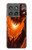 S0414 Fire Dragon Hülle Schutzhülle Taschen für Motorola Edge (2025)