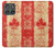 S1603 Canada Flag Old Vintage Hülle Schutzhülle Taschen für Motorola Edge (2025)