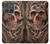 S1675 Skull Blood Tattoo Hülle Schutzhülle Taschen für Motorola Edge (2025)