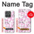 S1972 Sakura Cherry Blossoms Hülle Schutzhülle Taschen für Motorola Edge (2025)