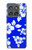 S2244 Hawaiian Hibiscus Blue Pattern Hülle Schutzhülle Taschen für Motorola Edge (2025)
