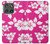 S2246 Hawaiian Hibiscus Pink Pattern Hülle Schutzhülle Taschen für Motorola Edge (2025)