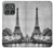 S2350 Old Paris Eiffel Tower Hülle Schutzhülle Taschen für Motorola Edge (2025)