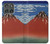 S2390 Katsushika Hokusai Red Fuji Hülle Schutzhülle Taschen für Motorola Edge (2025)