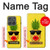 S2443 Funny Pineapple Sunglasses Kiss Hülle Schutzhülle Taschen für Motorola Edge (2025)