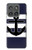 S2758 Anchor Navy Hülle Schutzhülle Taschen für Motorola Edge (2025)