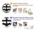 S2758 Anchor Navy Hülle Schutzhülle Taschen für Motorola Edge (2025)
