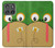 S2765 Frog Bee Cute Cartoon Hülle Schutzhülle Taschen für Motorola Edge (2025)