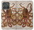 S2801 Vintage Octopus Hülle Schutzhülle Taschen für Motorola Edge (2025)