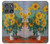 S2937 Claude Monet Bouquet of Sunflowers Hülle Schutzhülle Taschen für Motorola Edge (2025)