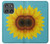 S3039 Vintage Sunflower Blue Hülle Schutzhülle Taschen für Motorola Edge (2025)