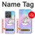S3256 Cute Unicorn Cartoon Hülle Schutzhülle Taschen für Motorola Edge (2025)