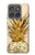 S3490 Gold Pineapple Hülle Schutzhülle Taschen für Motorola Edge (2025)