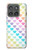 S3499 Colorful Heart Pattern Hülle Schutzhülle Taschen für Motorola Edge (2025)
