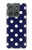 S3533 Blue Polka Dot Hülle Schutzhülle Taschen für Motorola Edge (2025)
