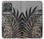 S3692 Gray Black Palm Leaves Hülle Schutzhülle Taschen für Motorola Edge (2025)