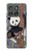S3793 Cute Baby Panda Snow Painting Hülle Schutzhülle Taschen für Motorola Edge (2025)