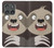 S3855 Sloth Face Cartoon Hülle Schutzhülle Taschen für Motorola Edge (2025)