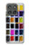 S3956 Watercolor Palette Box Graphic Hülle Schutzhülle Taschen für Motorola Edge (2025)