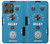 S3962 Guitar Analog Delay Graphic Hülle Schutzhülle Taschen für Motorola Edge (2025)
