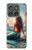 S4006 Oil Painting Mermaid Hülle Schutzhülle Taschen für Motorola Edge (2025)