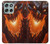 S0414 Fire Dragon Hülle Schutzhülle Taschen für Motorola Moto G56