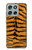 S0576 Tiger Skin Hülle Schutzhülle Taschen für Motorola Moto G56