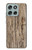 S0600 Wood Graphic Printed Hülle Schutzhülle Taschen für Motorola Moto G56