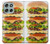 S0790 Hamburger Hülle Schutzhülle Taschen für Motorola Moto G56