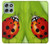 S0892 Ladybug Hülle Schutzhülle Taschen für Motorola Moto G56