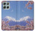 S1060 Mount Fuji Sakura Cherry Blossom Hülle Schutzhülle Taschen für Motorola Moto G56