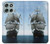 S1096 Sailing Ship in an Ocean Hülle Schutzhülle Taschen für Motorola Moto G56