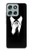 S1591 Anonymous Man in Black Suit Hülle Schutzhülle Taschen für Motorola Moto G56