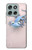 S1631 Funny Gecko Lizard Hülle Schutzhülle Taschen für Motorola Moto G56
