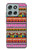 S2292 Aztec Tribal Pattern Hülle Schutzhülle Taschen für Motorola Moto G56