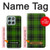 S2373 Tartan Green Pattern Hülle Schutzhülle Taschen für Motorola Moto G56