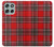 S2374 Tartan Red Pattern Hülle Schutzhülle Taschen für Motorola Moto G56