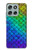 S2930 Mermaid Fish Scale Hülle Schutzhülle Taschen für Motorola Moto G56 S2930 Mermaid Fish Scale Hülle Schutzhülle Taschen für Motorola Moto G56