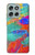 S2942 Brush Stroke Painting Hülle Schutzhülle Taschen für Motorola Moto G56