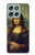 S3038 Mona Lisa Da Vinci Painting Hülle Schutzhülle Taschen für Motorola Moto G56