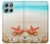 S3212 Sea Shells Starfish Beach Hülle Schutzhülle Taschen für Motorola Moto G56