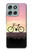 S3252 Bicycle Sunset Hülle Schutzhülle Taschen für Motorola Moto G56