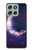 S3324 Crescent Moon Galaxy Hülle Schutzhülle Taschen für Motorola Moto G56
