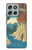 S3348 Utagawa Hiroshige The Monkey Bridge Hülle Schutzhülle Taschen für Motorola Moto G56