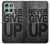S3367 Never Give Up Hülle Schutzhülle Taschen für Motorola Moto G56
